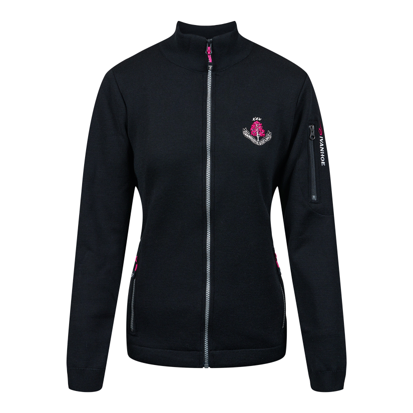 Flisan Full Zip Wind Breaker - Black