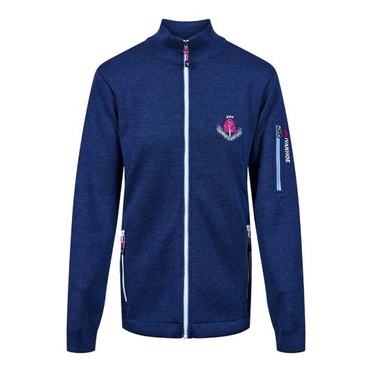 Flisan Full Zip Wind Breaker - Steel Blue
