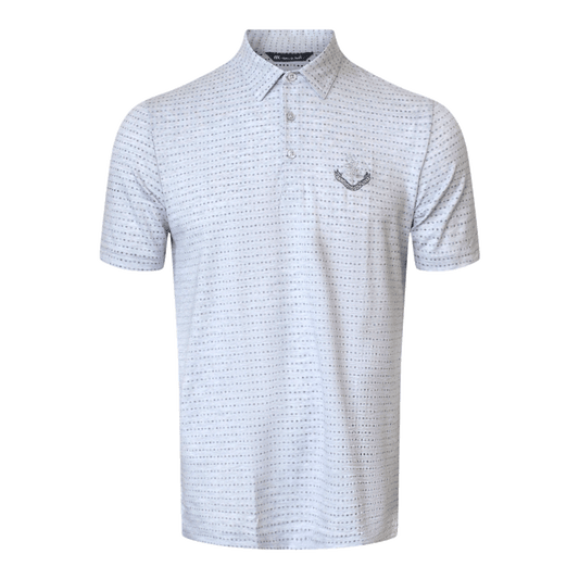Time Will Tell Polo Shirt - Heather Light Grey