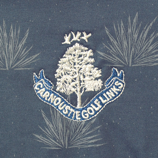 At The Buffet Polo Shirt - Dress Blues