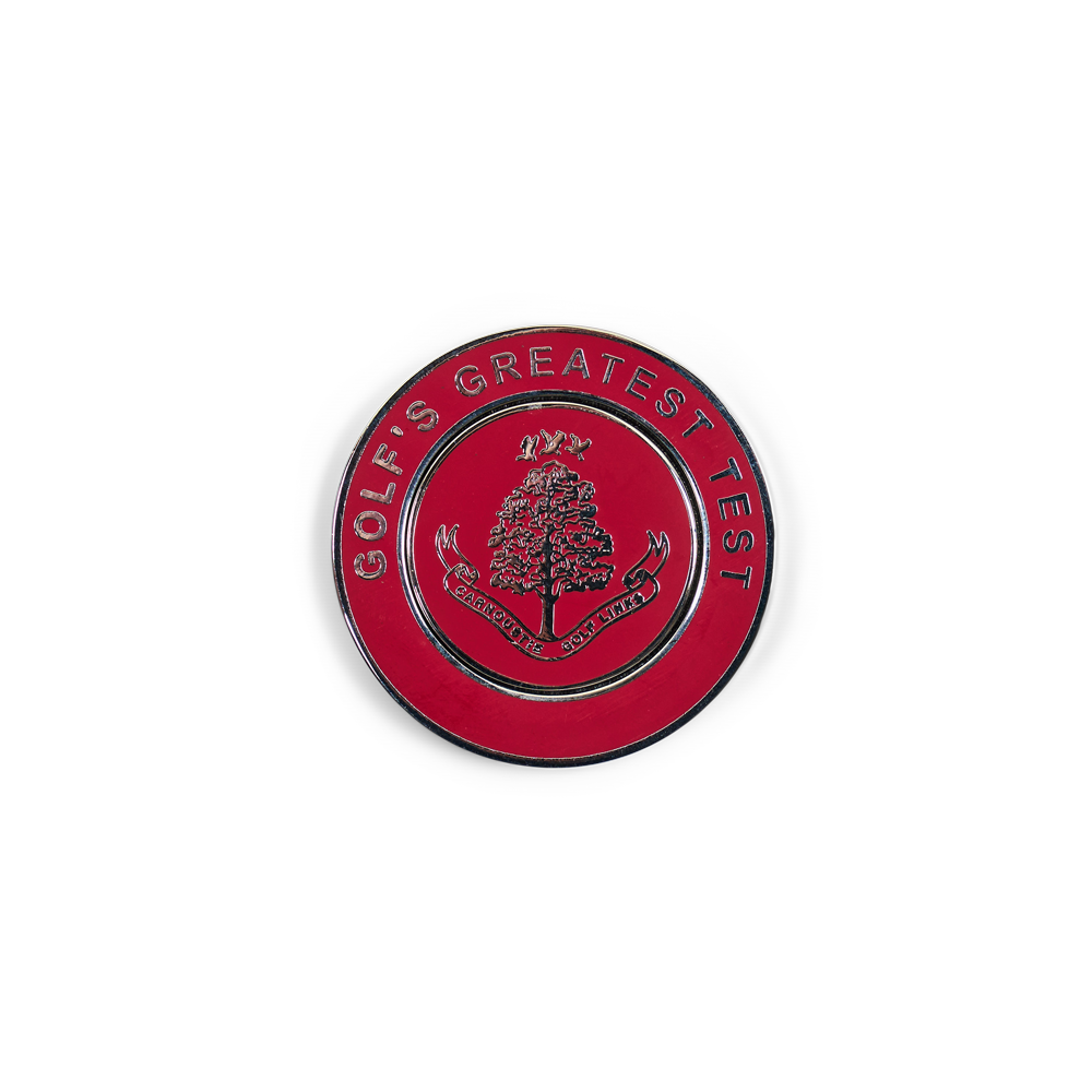 Duo Coin Ball Marker - Red