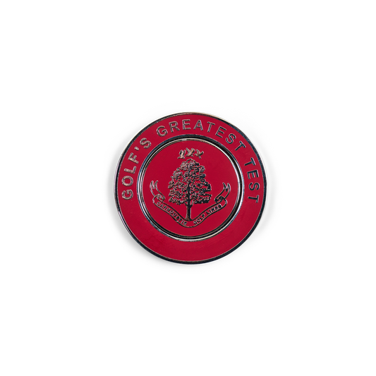 Duo Coin Ball Marker - Red
