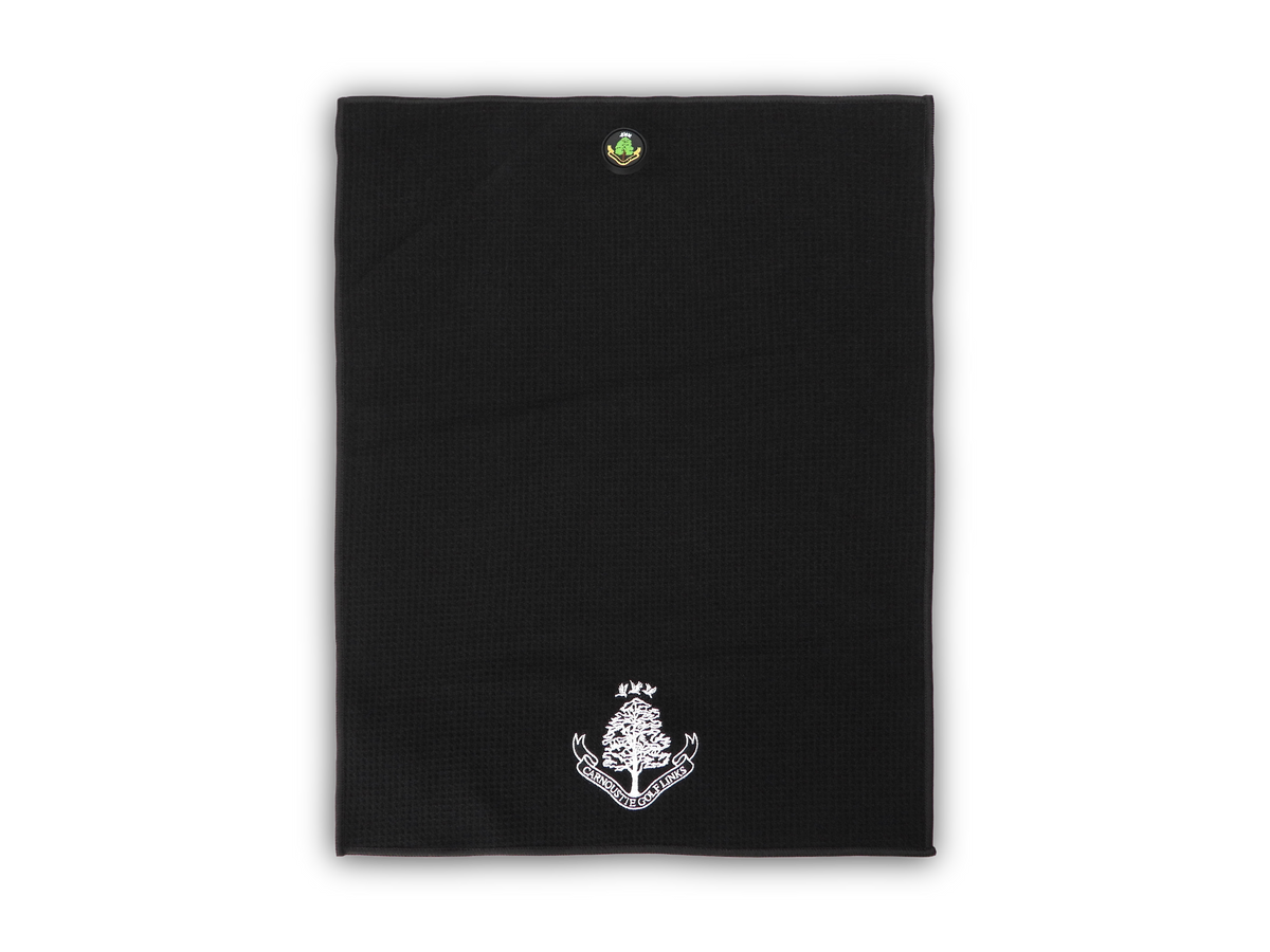 Magnetic Microfibre Towel - Black