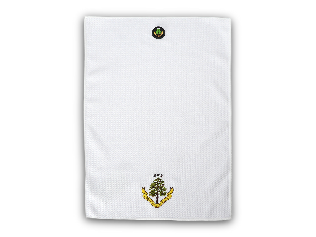 Magnetic Microfibre Towel - White