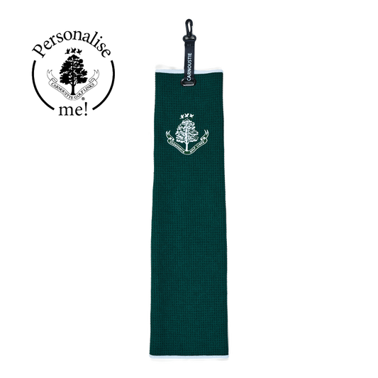 Microfibre Tri-Fold Towel - Green