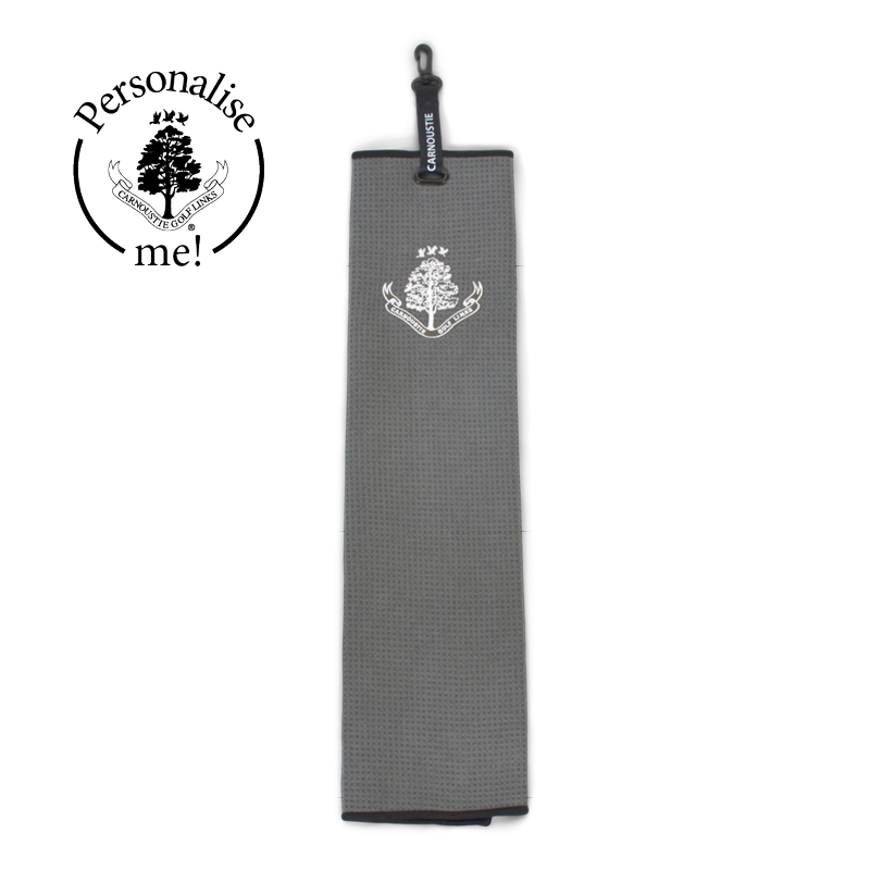 Microfibre Tri-Fold Towel Grey - Grey