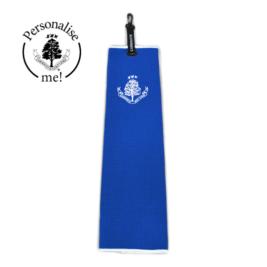 Microfibre Tri-Fold Towel Royal - Royal