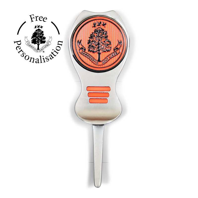 Single Prong Divot Tool - Orange