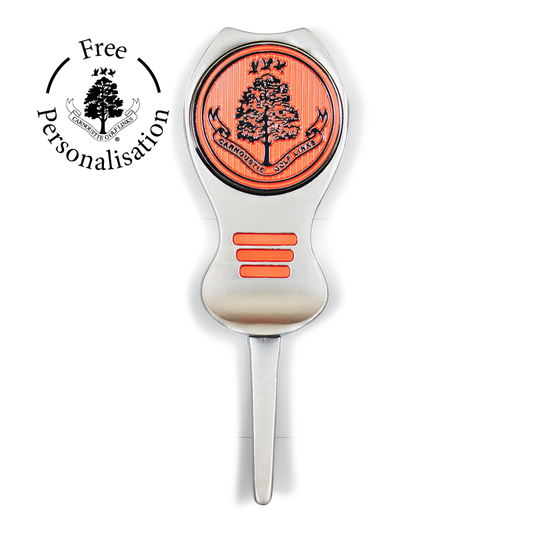 Single Prong Divot Tool - Orange