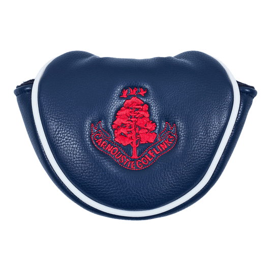 Mallet Putter Headcover - Navy/Red