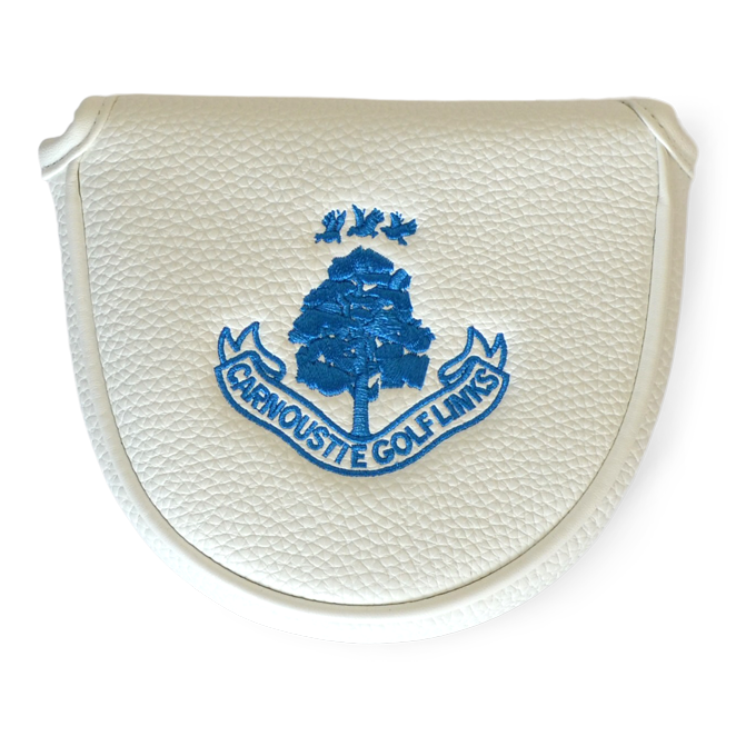 Mallet Putter Headcover - White/Blue