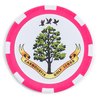 Poker Chip Ball Marker - Pink