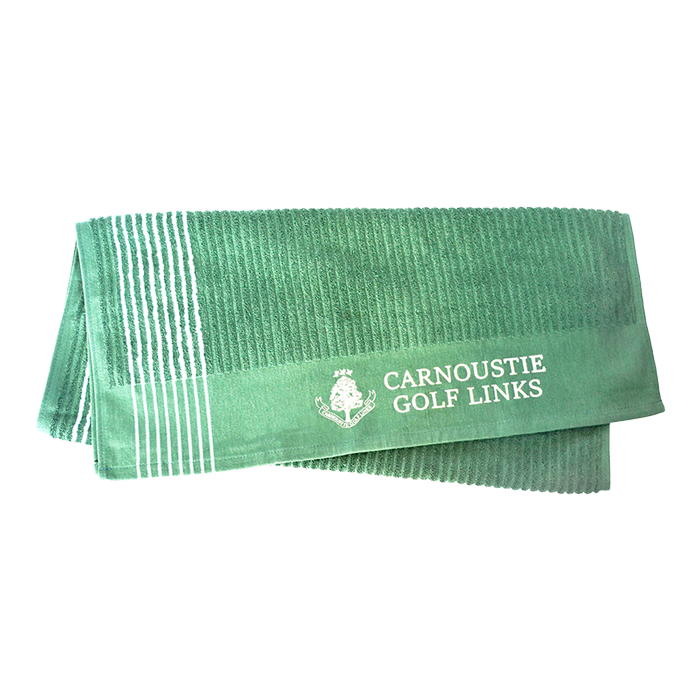 Ribbed Players Towel - Green
