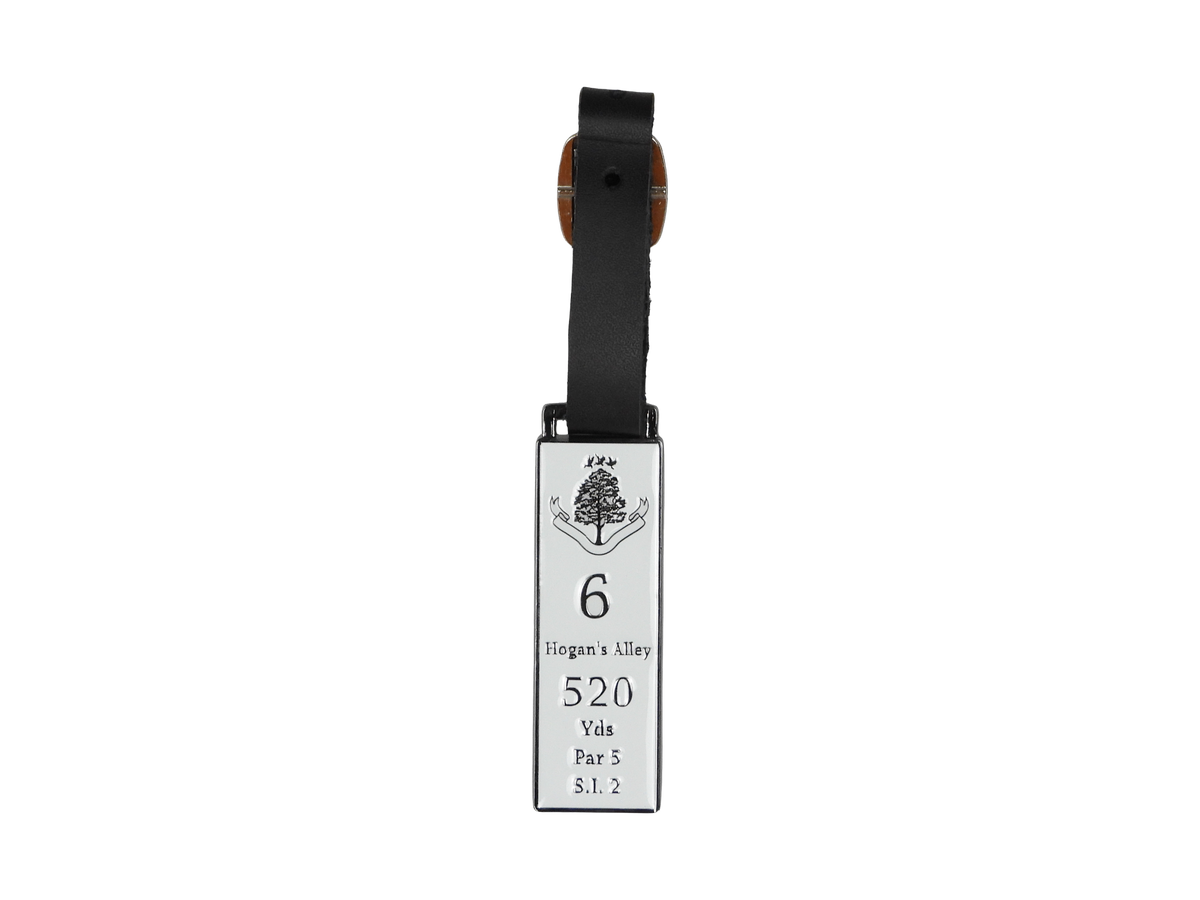 Tee Marker Bag Tag - White