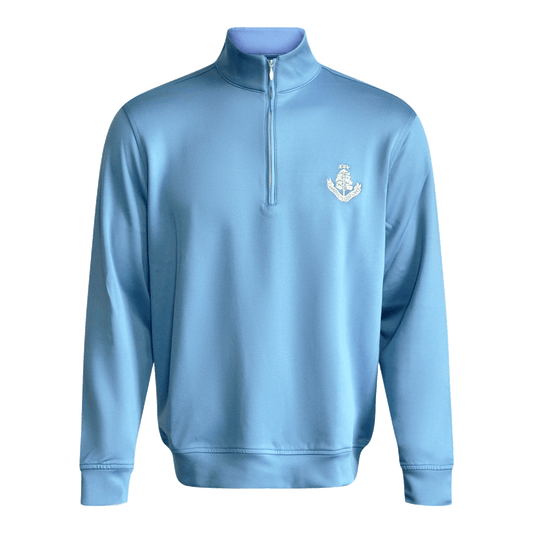 Falkirk 1/4 Zip Pullover - 424 Denim