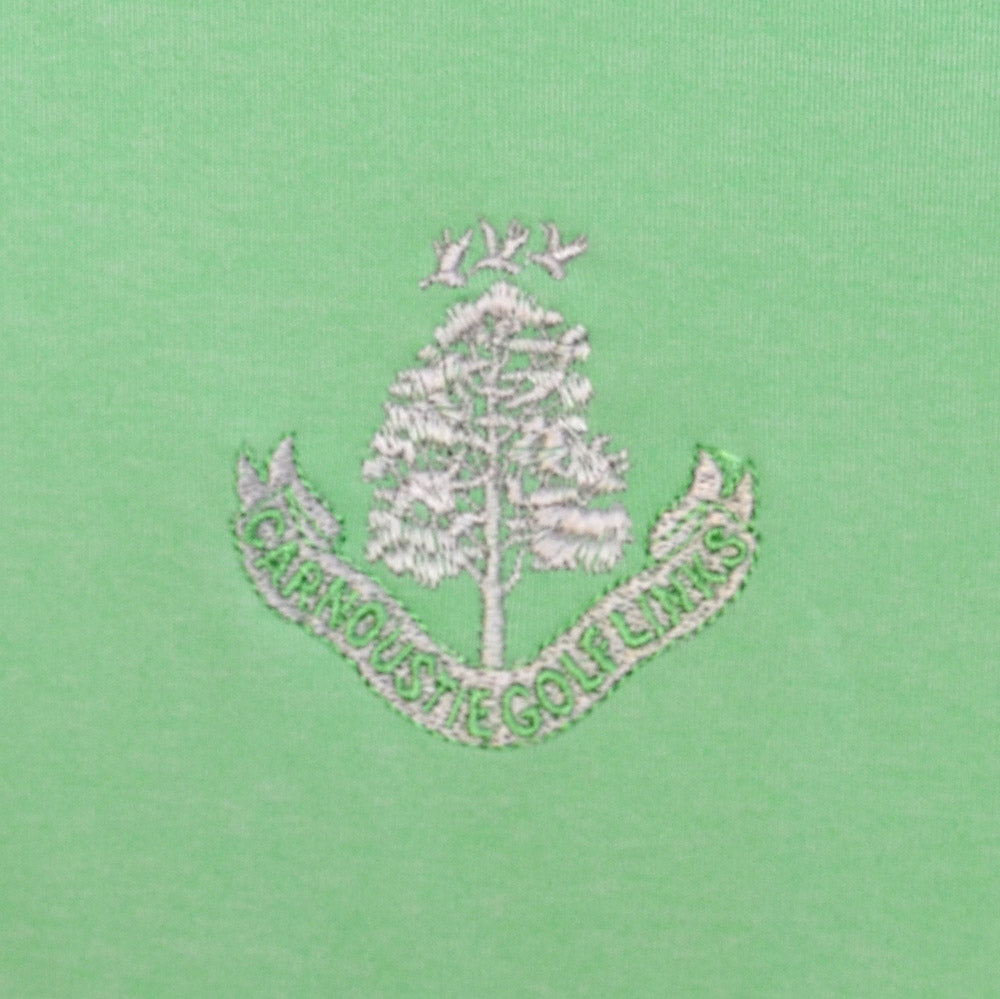 Falkirk 1/4 Zip Sweater - Heather Bermuda Green