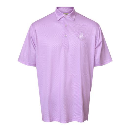 Pattern Polo Shirt - Hibiscus/White