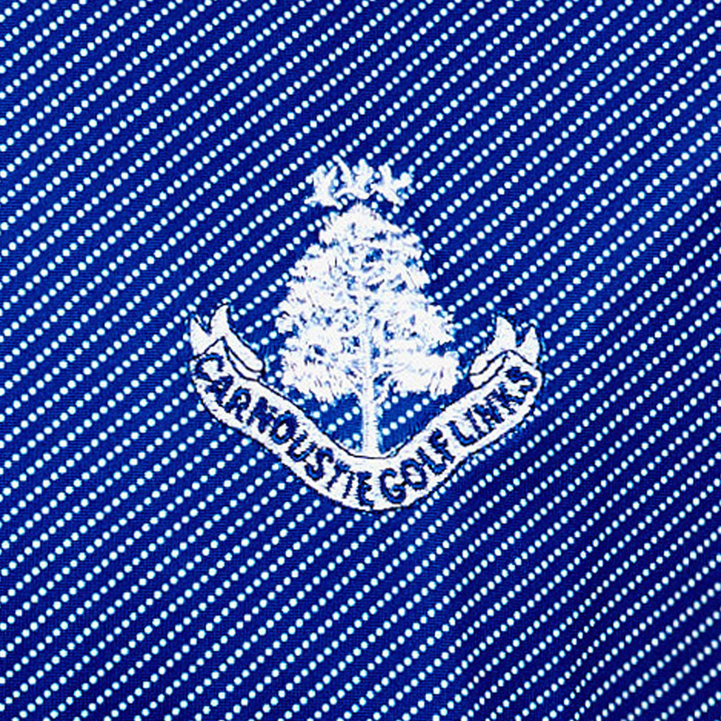 Stripe Polo Shirt - Navy/White