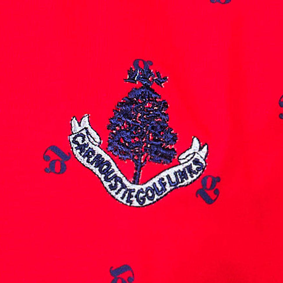 Pattern Polo Shirt - Poppy