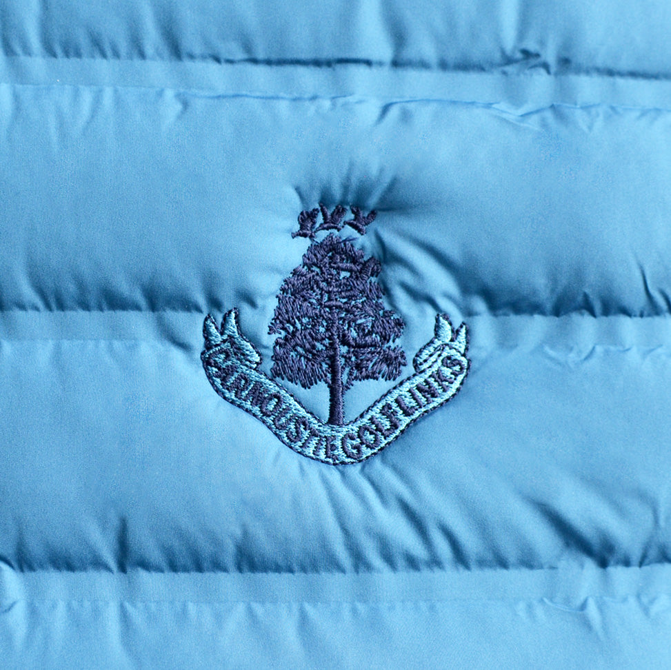 Helm Quilt Gilet - Navy/Mid Blue