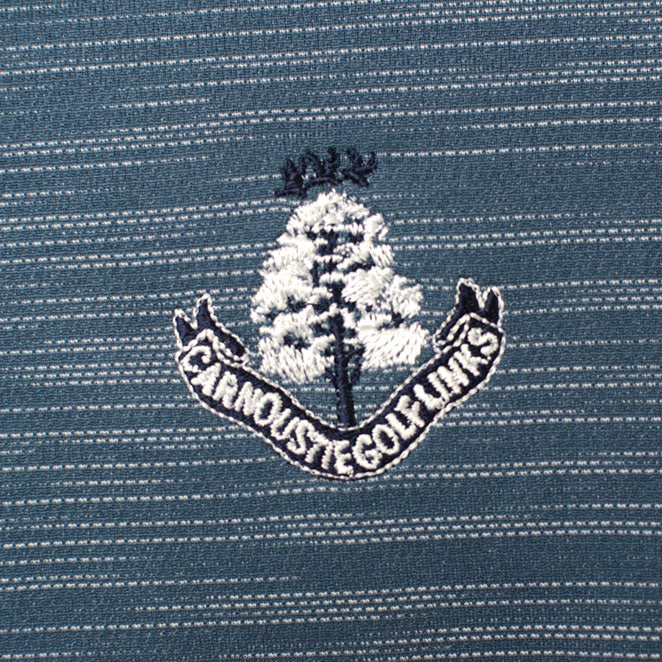 Spacedye Polo Shirt - Crew Navy/White