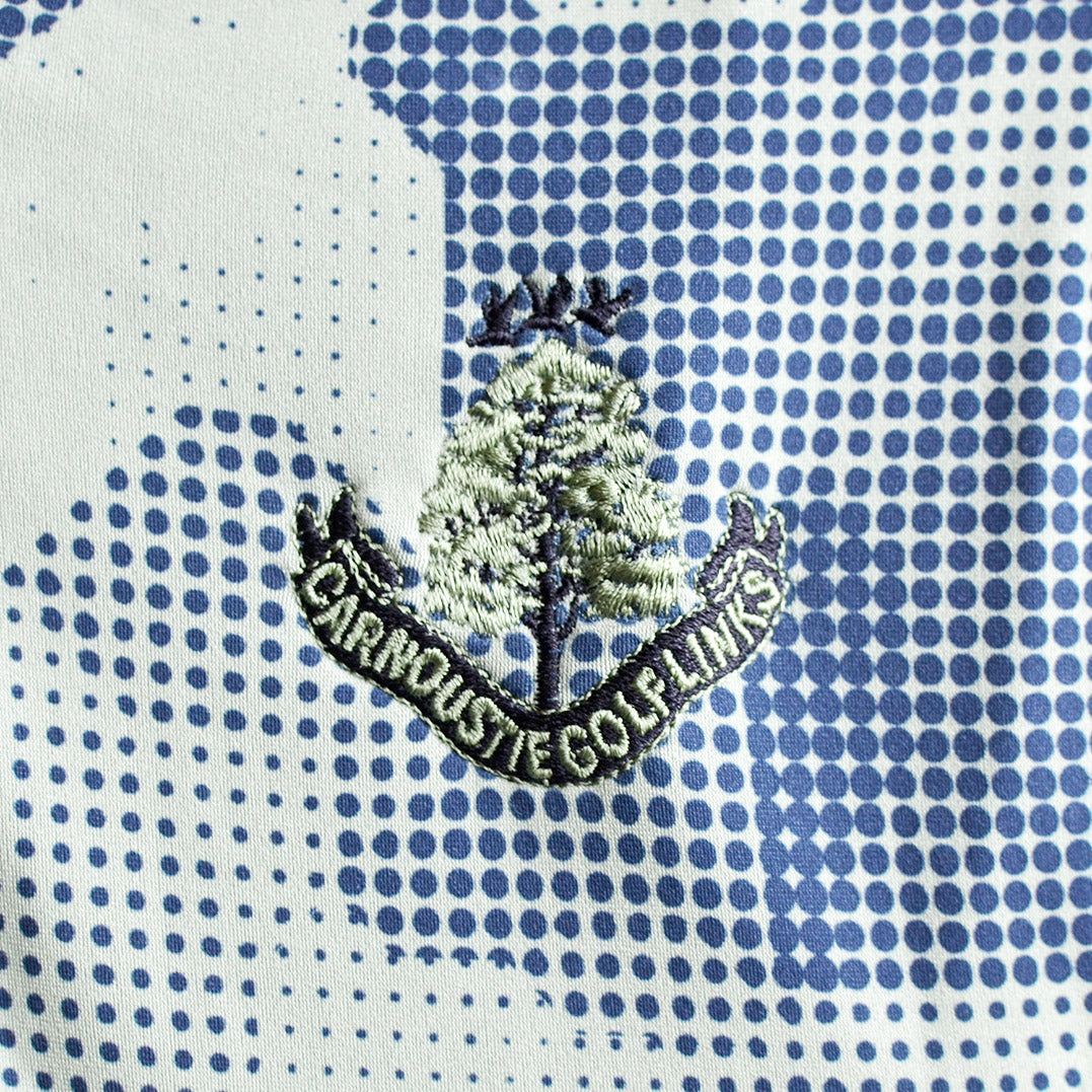 Go To Print 1/4 Zip - Silver Green