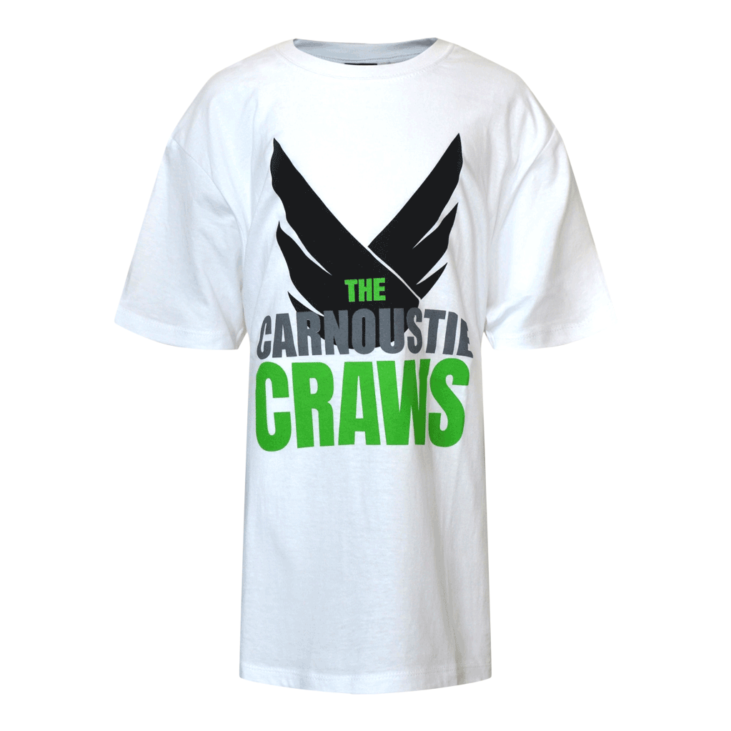 Kids Carnoustie Craws T-Shirt - White