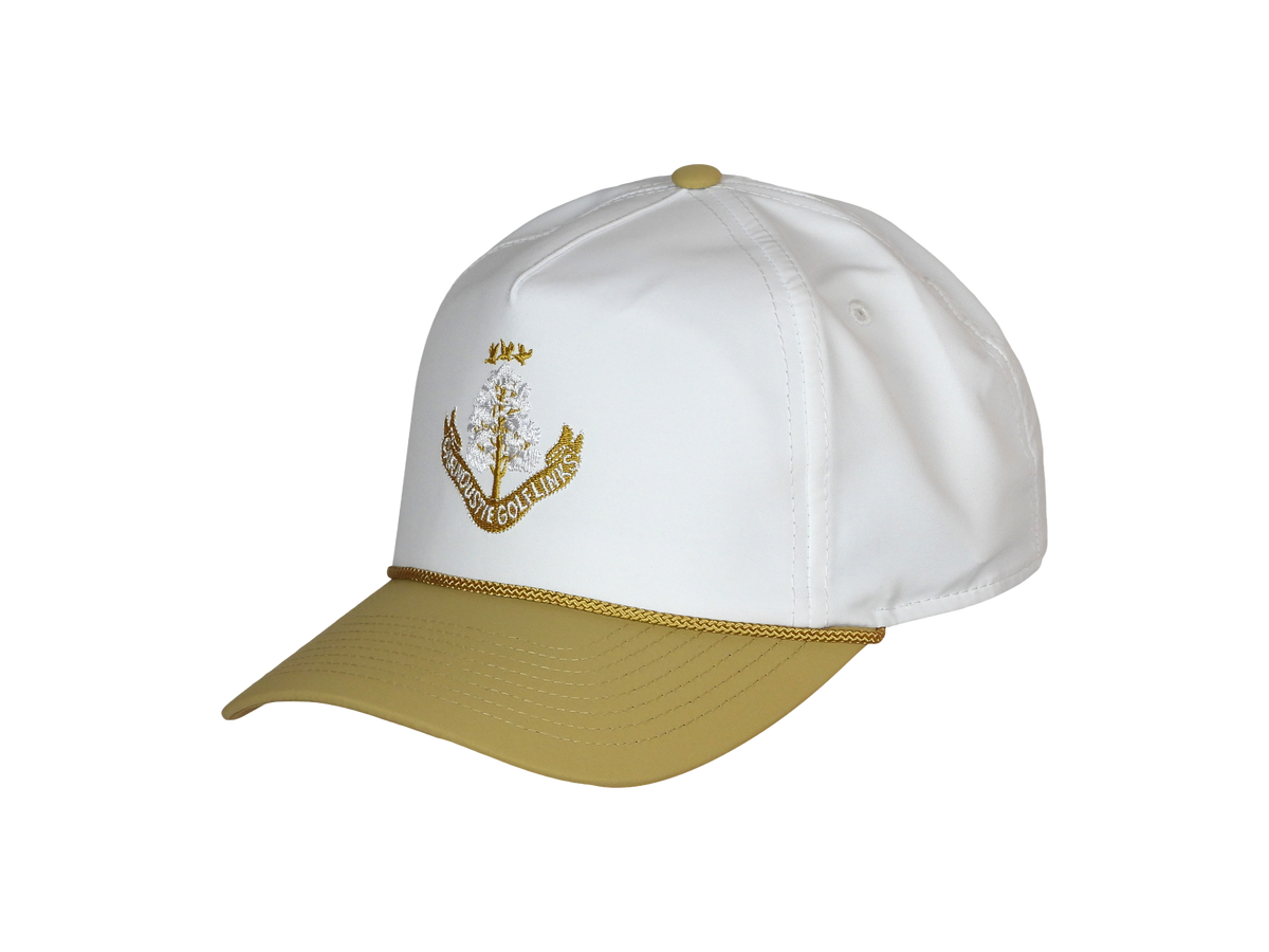 5054Ut The Harrison - White/Deep Gold