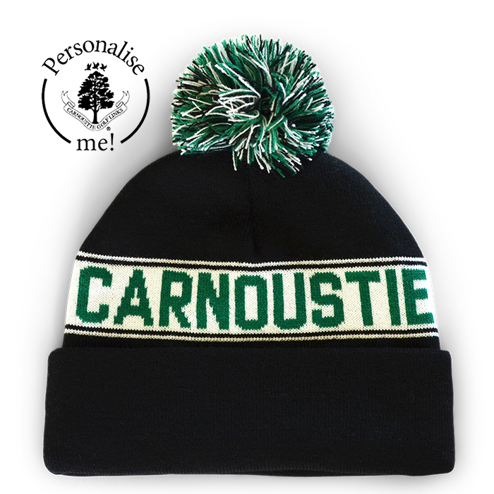 The Sideliner Beanie Hat - Black/White/Green
