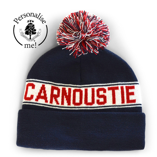 The Sideliner Beanie Hat - Navy/White/Red