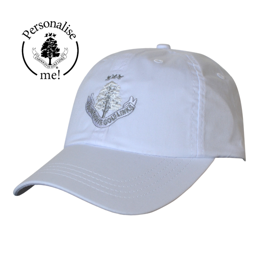 Cotton Baseball Cap - White