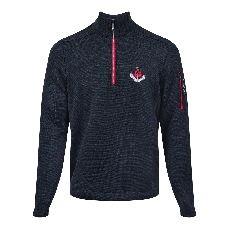 Assar Half Zip Wind Breaker - Graphite