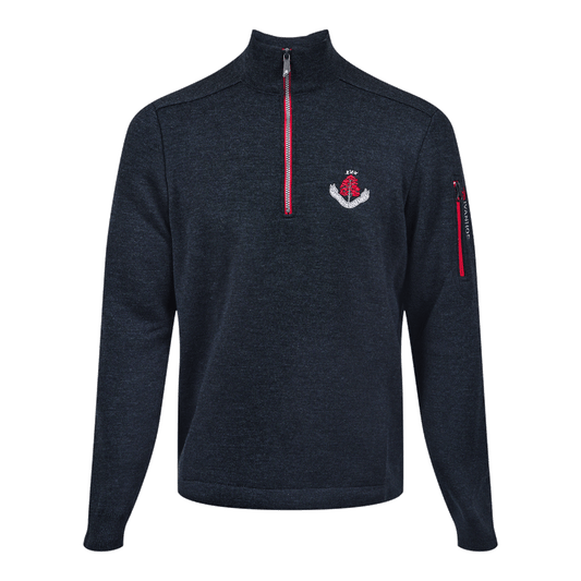 Assar Half Zip Wind Breaker - Graphite