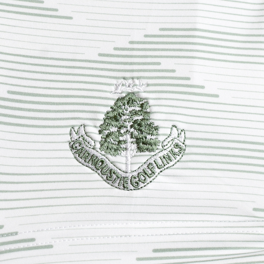 Ultimate Sld St Polo - White/Silver Green