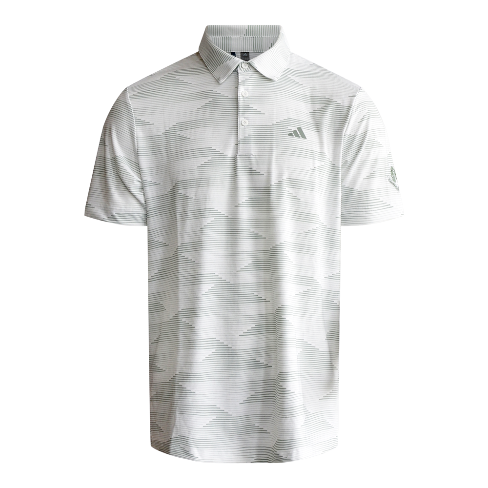 Ultimate Sld St Polo - White/Silver Green