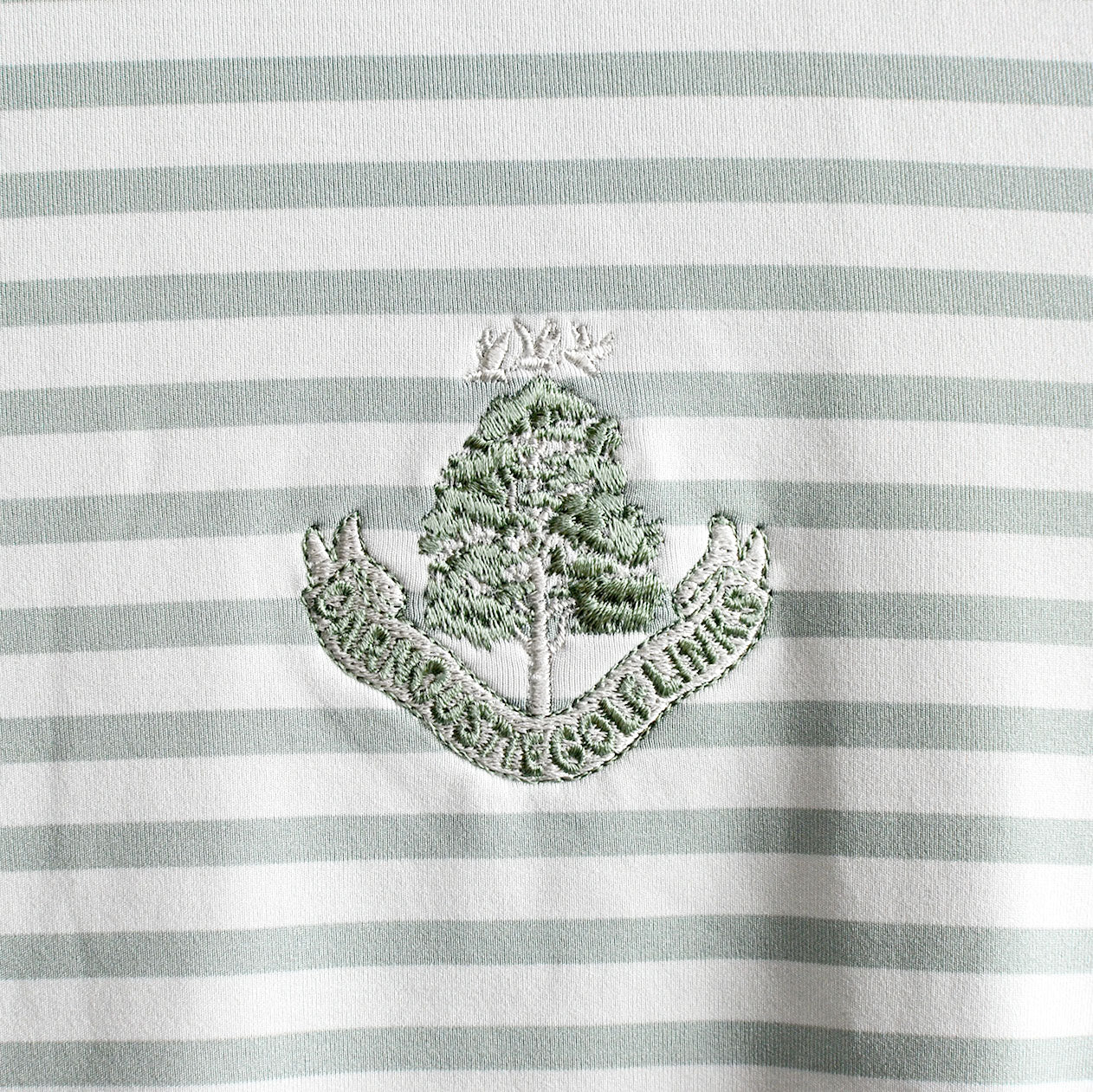 Ultimate Stripe Polo - Silver Green/Wonder Silver