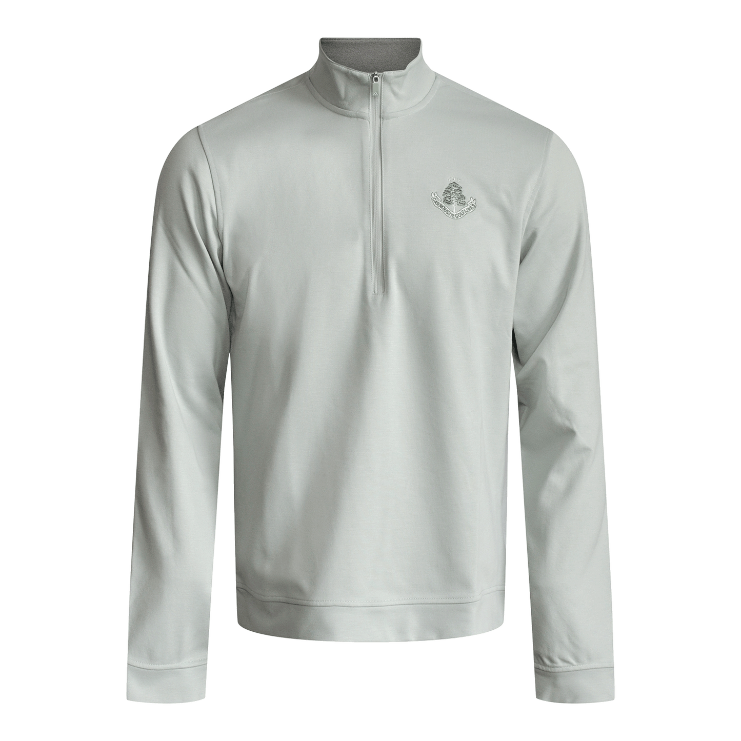 Elevated 1/4 Zip - Wonder Silver