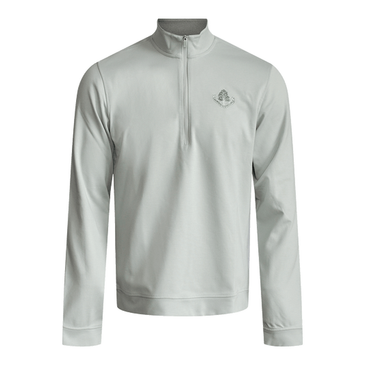 Elevated 1/4 Zip - Wonder Silver