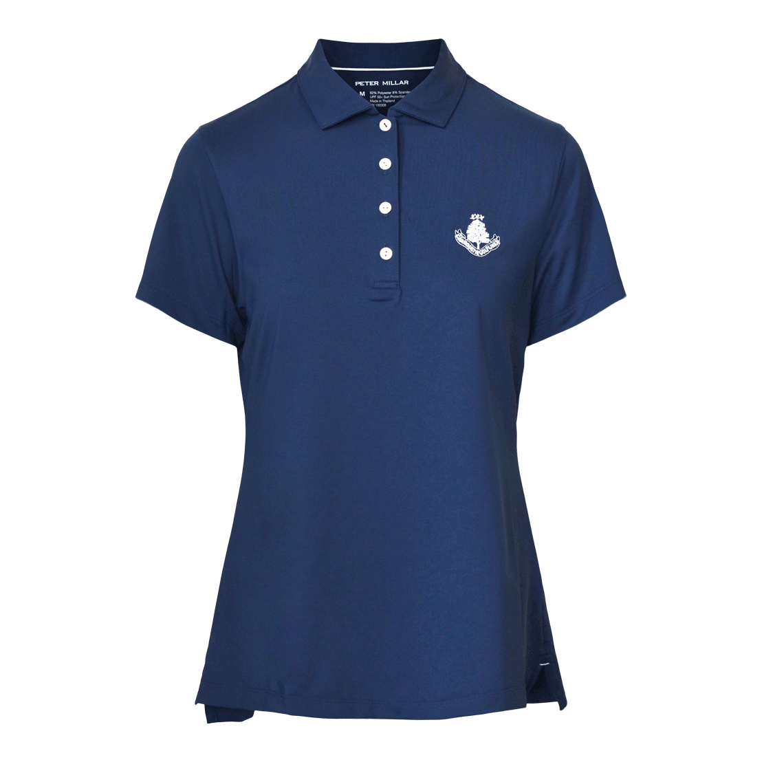 Plain Performance Polo Shirt - Navy