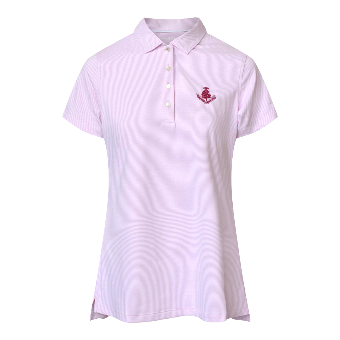 Jubilee Stripe Polo Shirt - Palmer Pink