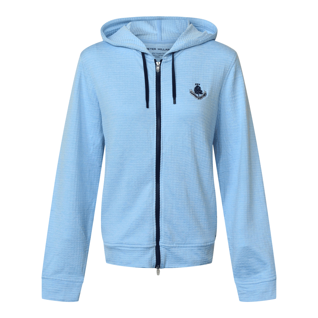 Maven Performance Full Zip Hoodie - Cottage Blue