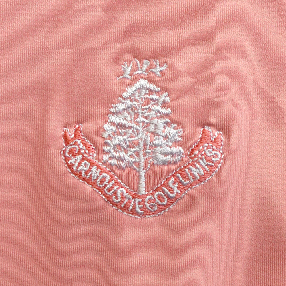 Opal Sleeveless Stretch Polo Shirt - Coral Reef