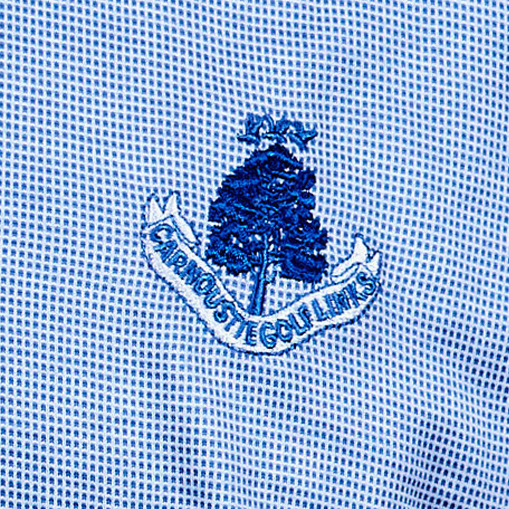 Parma Cotton Polo Shirt - Prussian