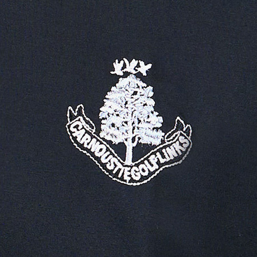 Sardegna Cotton Polo Shirt - Black