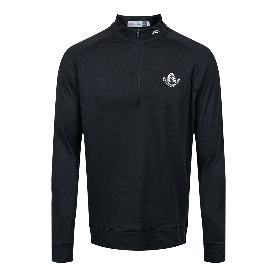 Keano 1/2 Zip Layer - Black Melange