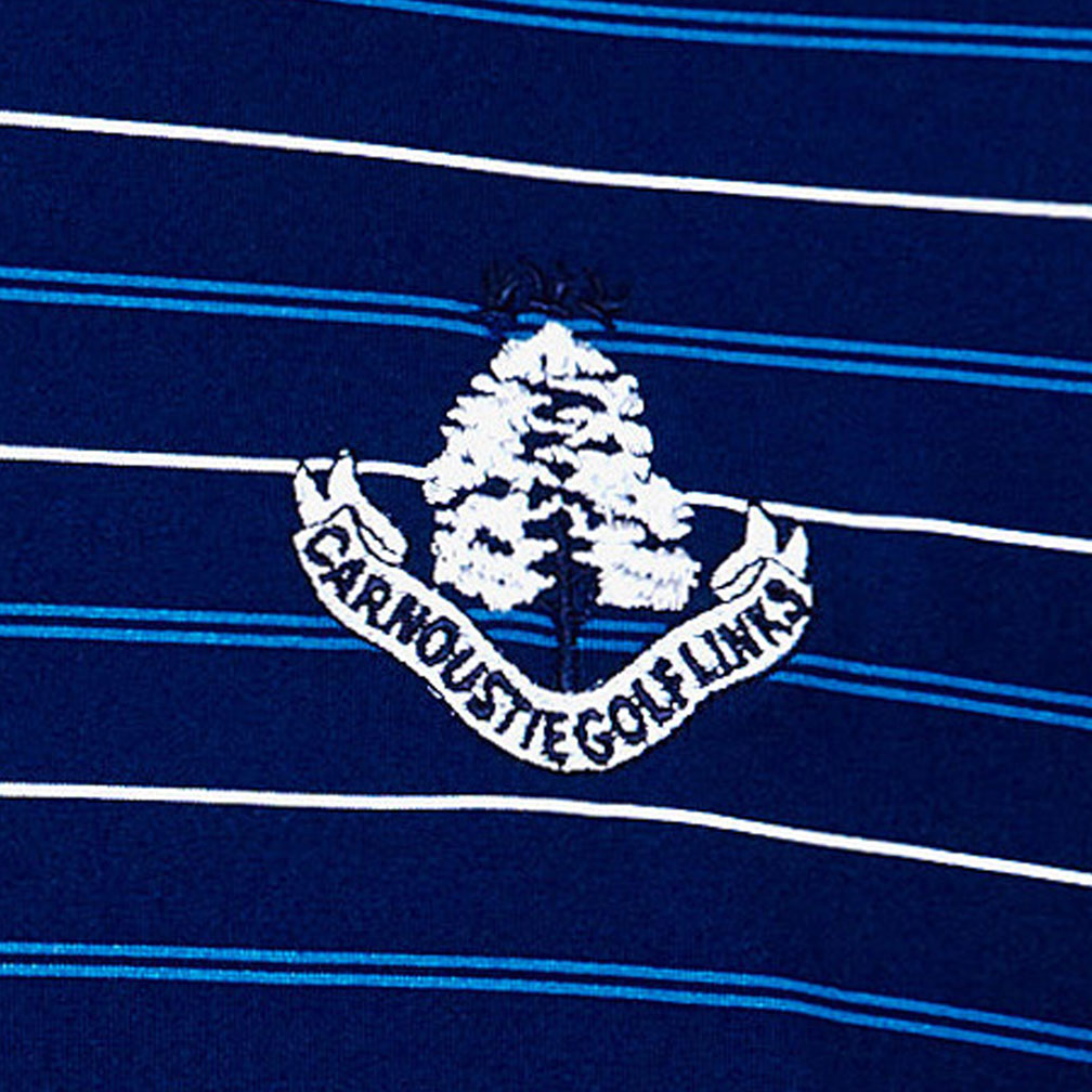 Soren Multi-Stripe Polo Shirt - Atlanta Blue/Blueberry