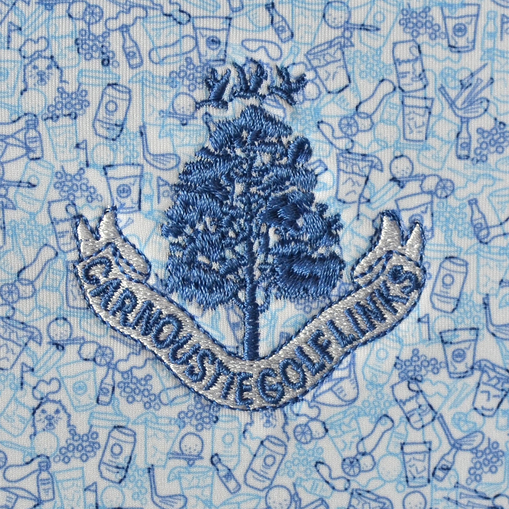 Dazed & Transfused Polo Shirt - White/Bonnet