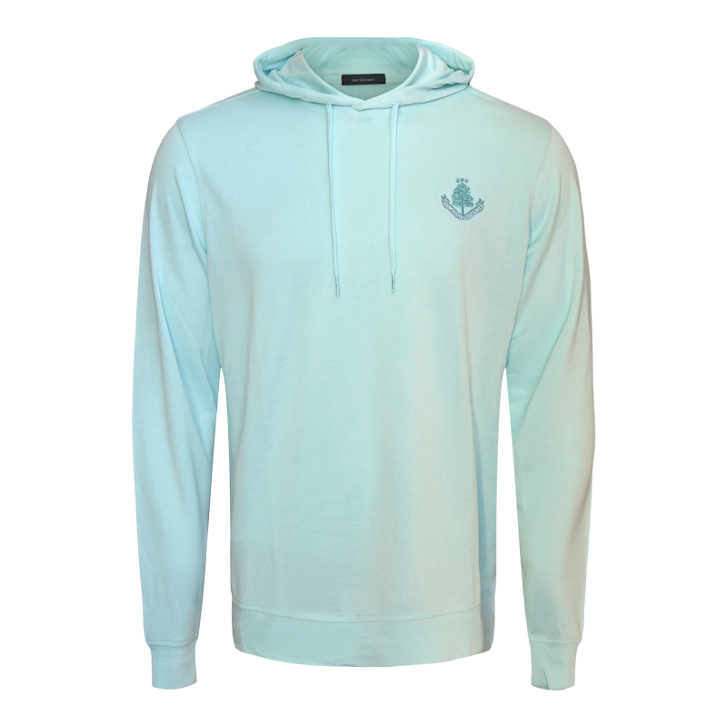 Lester Oxford Hoodie - Wave Blue