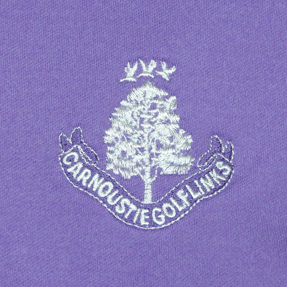 Perth Melange Performance 1/4 Zip - Purple Iris