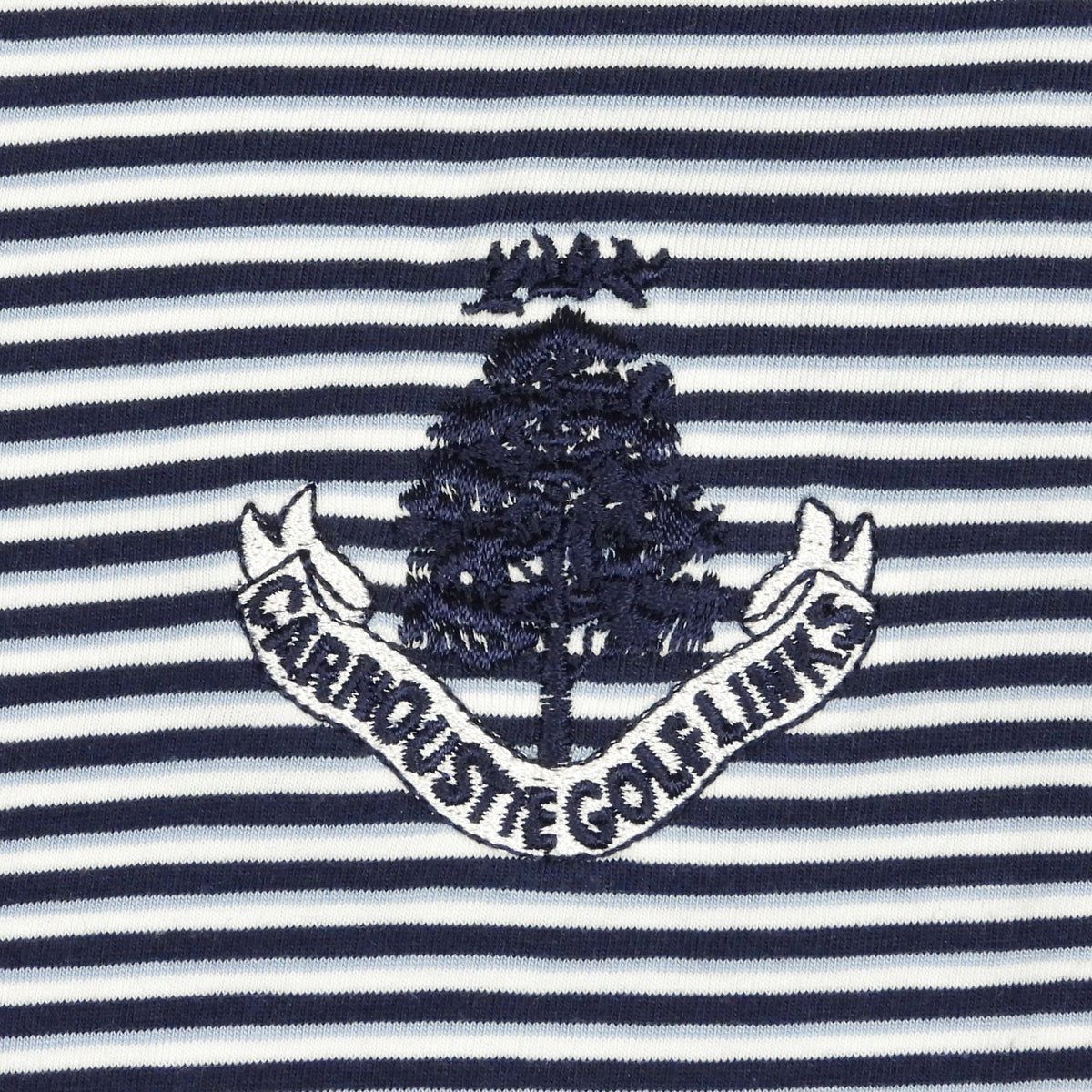Crown Flex Cotton Ss Polo Shirt - Navy